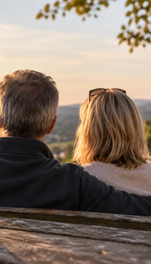 relaxed couple, early retirement lifestyle